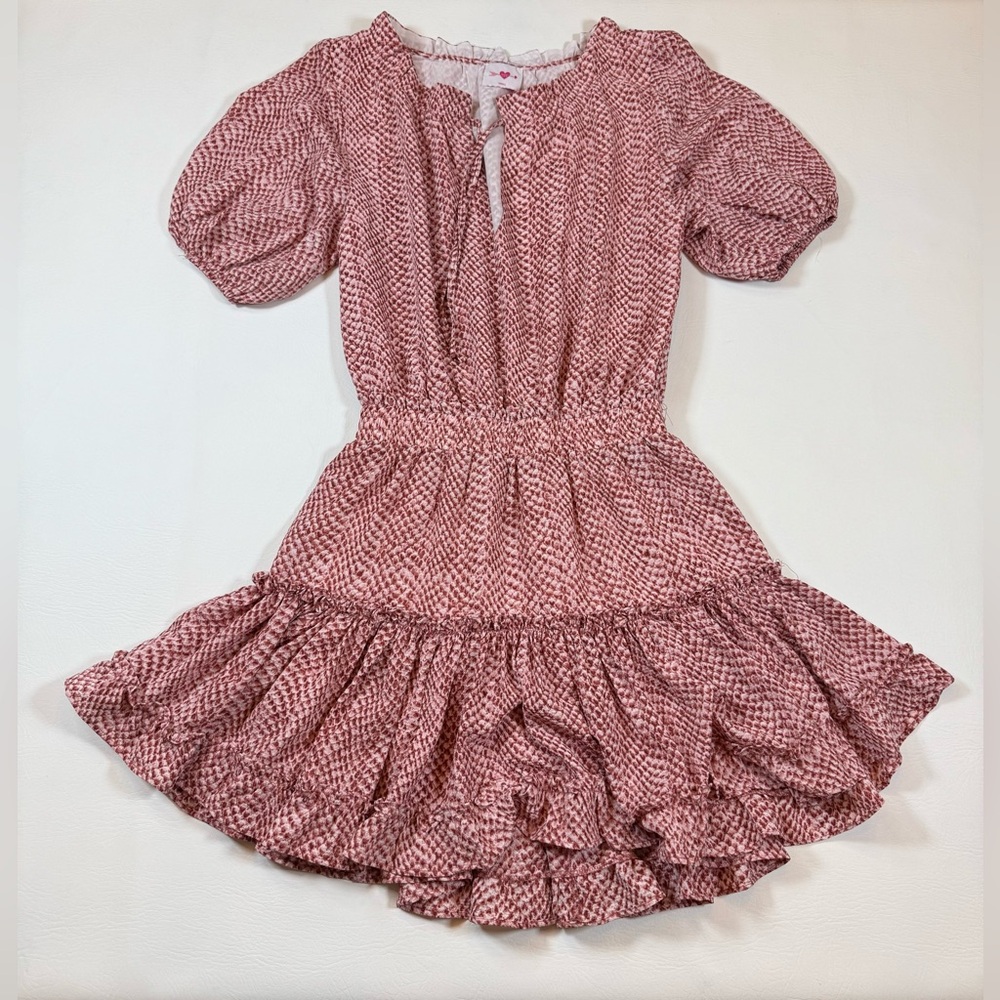 Buddy Love Pink Patterned Mini Dress